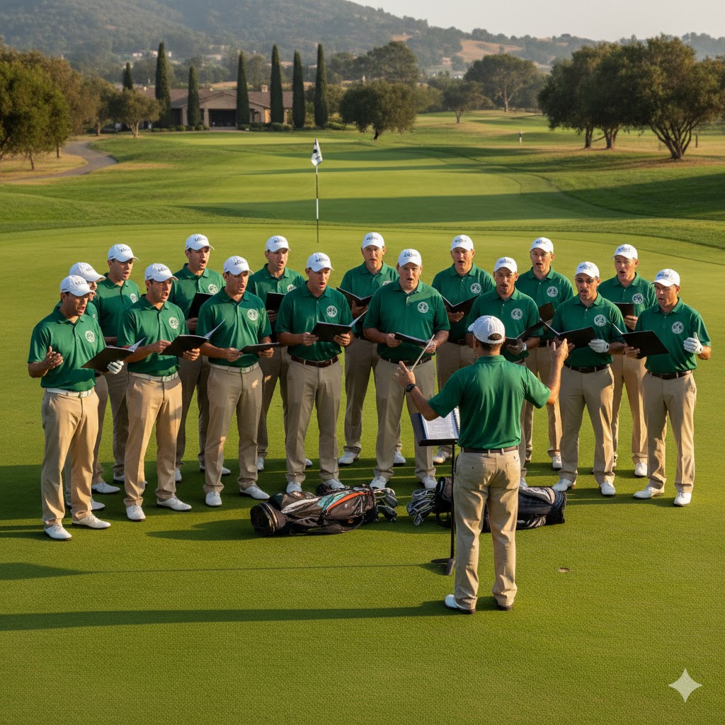 Caddy Choir performance